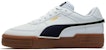 Puma Ca Pro Low Tops Kasut Santai Skateboard Unisex Putih Hitam 383404-01