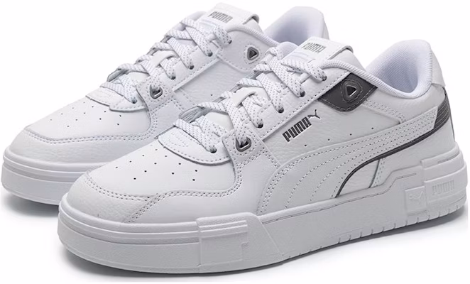PUMA Ca Pro Glitch Reflect 舒適 輕便減震 低筒 板鞋 男女款 彪馬白-銀色 Order PUMA Ca Pro Glitch Reflect 舒適 輕便減震 低筒 板鞋 男女款 彪馬白-銀色
