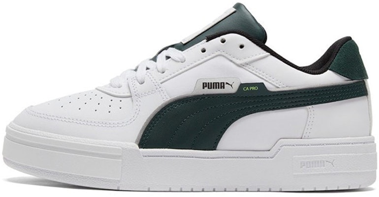 Puma CA Pro Tech Sneakers White Green 381225 03