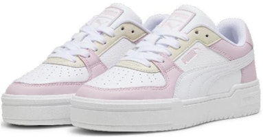 PUMA Ca Pro 減震平衡 低筒 滑板鞋 男女同款 白粉色 Lookbook PUMA Ca Pro 減震平衡 低筒 滑板鞋 男女同款 白粉色