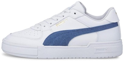 Puma Ca Pro Denim Casual Skateboarding Shoes Unisex White Blue 385690-01 Puma Ca Pro Denim Casual Skateboarding Shoes Unisex White Blue 385690-01