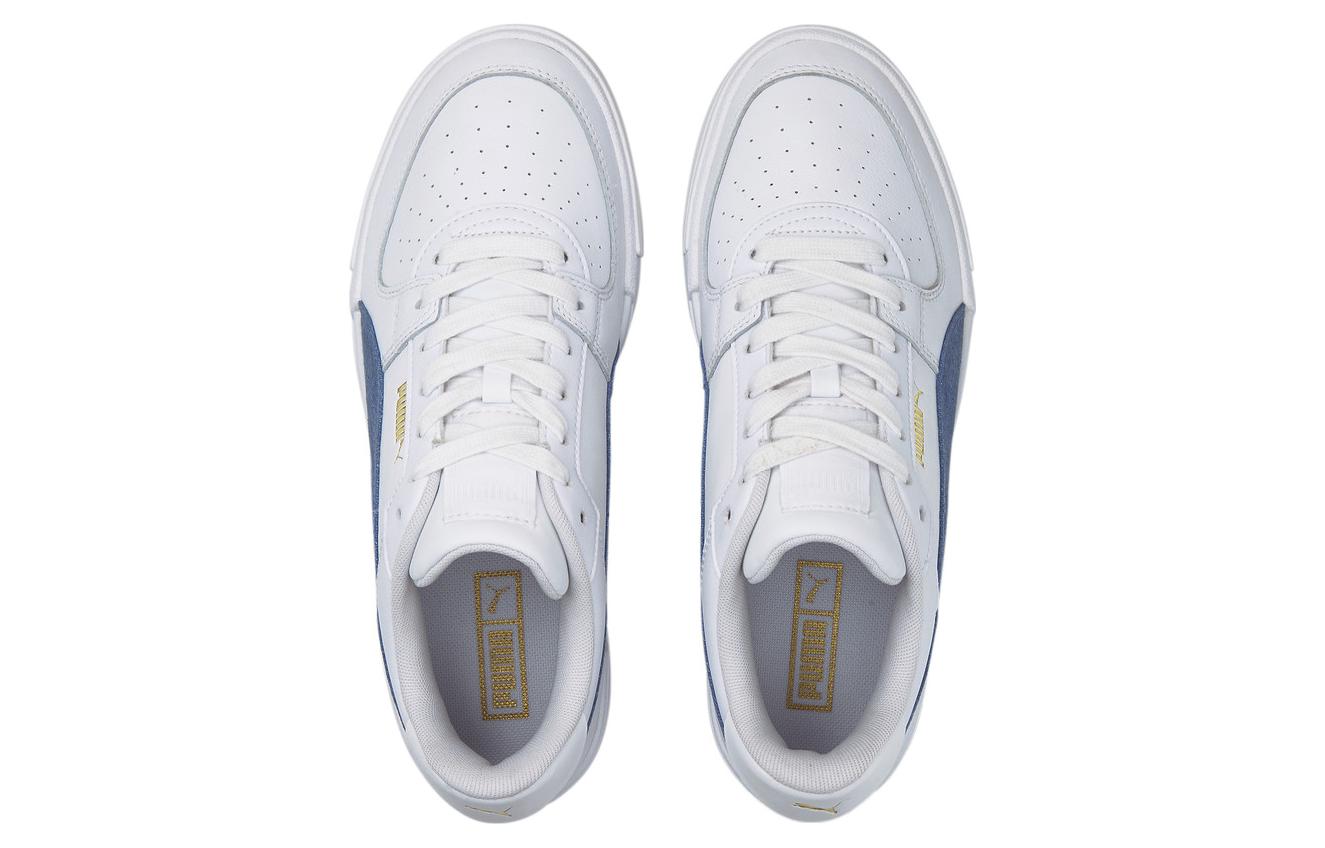 Lookbook プーマ CAプロ デニム 男女兼用 白/青 385690-01