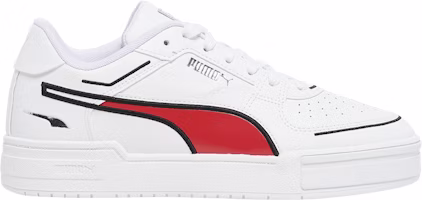 Puma CA Pro Embroidery FS 'White Poppy Red' 382851-01 Puma CA Pro Embroidery FS 'White Poppy Red' 382851-01