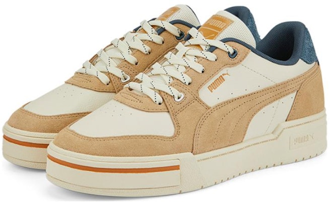 PUMA Ca Pro Lux Safari 防滑耐磨 低筒 球鞋 全性別 米棕色 Lookbook PUMA Ca Pro Lux Safari 防滑耐磨 低筒 球鞋 全性別 米棕色