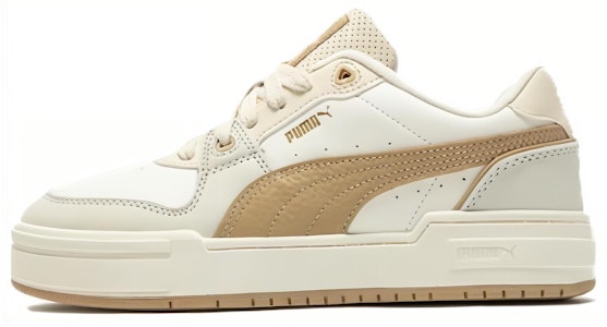 PUMA Ca Pro Lux II 潮流舒適氣質 防滑減震耐磨 低幫 板鞋 男女同款 白棕 Buy PUMA Ca Pro Lux II 潮流舒適氣質 防滑減震耐磨 低幫 板鞋 男女同款 白棕