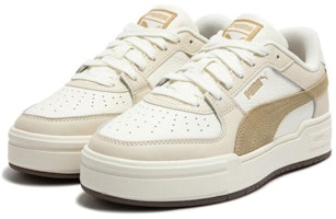 PUMA Ca Pro 防滑耐磨 低筒 板鞋 男女兩用 白棕 Lookbook PUMA Ca Pro 防滑耐磨 低筒 板鞋 男女兩用 白棕