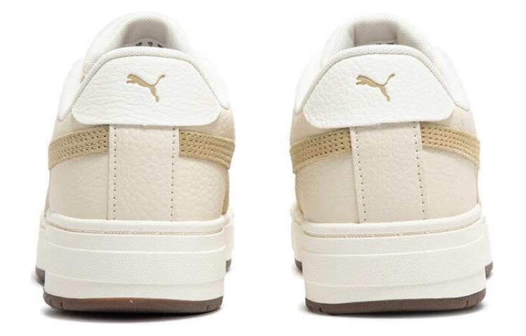 Shop PUMA Ca Pro 防滑耐磨 低筒 板鞋 男女兩用 白棕