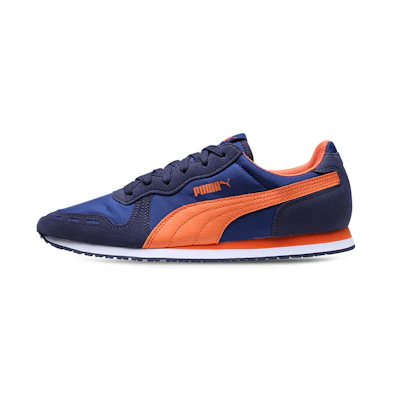 Puma Cabana Racer Fun Low Top Blue/ 'Orange'