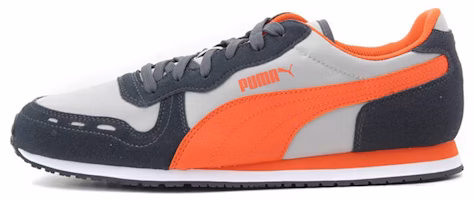 Puma Cabana Racer Fun Low-Top Gray//Orange 'Black' 358397-02 Puma Cabana Racer Fun Low-Top Gray//Orange 'Black' 358397-02
