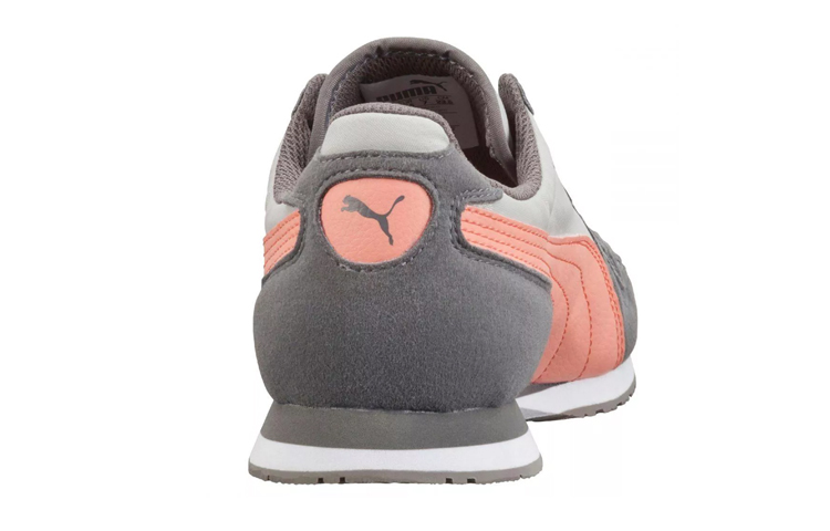 Shop 푸마 카바나 레이서 펀 '그레이 오렌지' (Puma Cabana Racer Fun 'Grey Orange') 358397-15