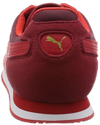 PUMA Cabana Racer Fun 低筒 跑步鞋 男女適用 紅色 Lookbook PUMA Cabana Racer Fun 低筒 跑步鞋 男女適用 紅色