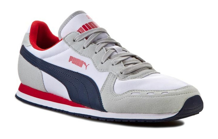 Puma Cabana Racer Fun 'White Grey Red' 圖 2