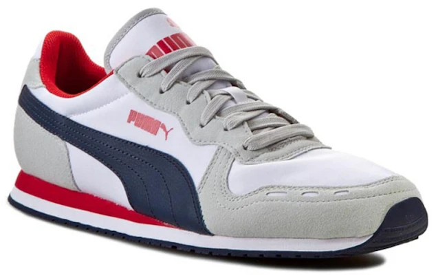 Puma Cabana Racer Fun 'White Grey Red' 358397-03 Order Puma Cabana Racer Fun 'White Grey Red' 358397-03