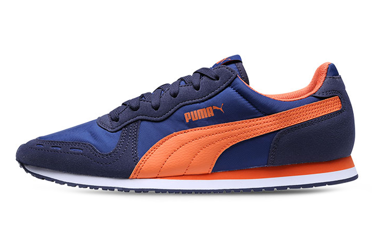 Puma Cabana Racer Fun Low Top Blue/ 'Orange' 358397-07