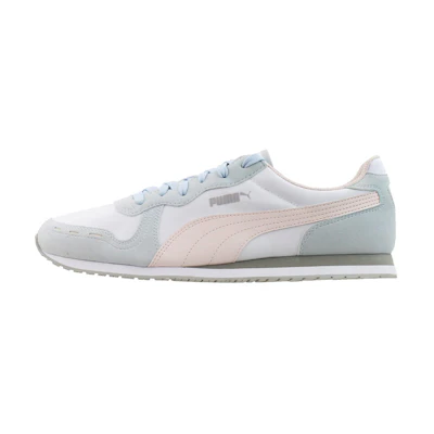 Puma Cabana Run Lace Up 'White Blue Pink'