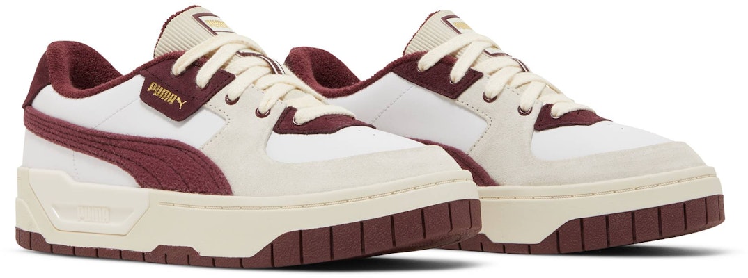 (Women) Puma Cali Dream Ivy League 'White Aubergine' 387148-02 Cheap (Women) Puma Cali Dream Ivy League 'White Aubergine' 387148-02
