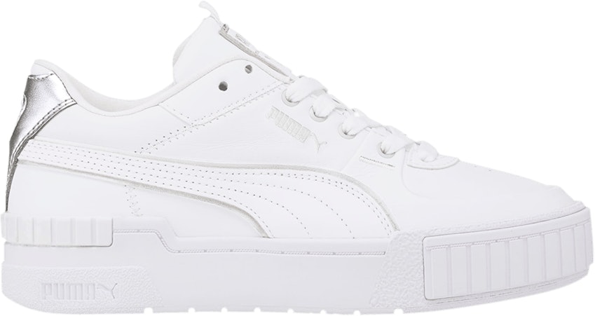 Puma cali 2025 white silver