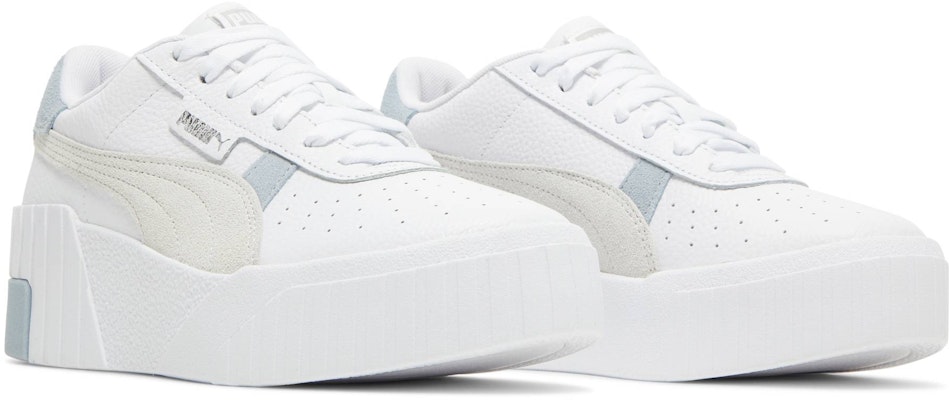 (女性)Puma Cali Wedge Mix 'White Nimbus Cloud' 373906-09 Cheap (女性)Puma Cali Wedge Mix 'White Nimbus Cloud' 373906-09