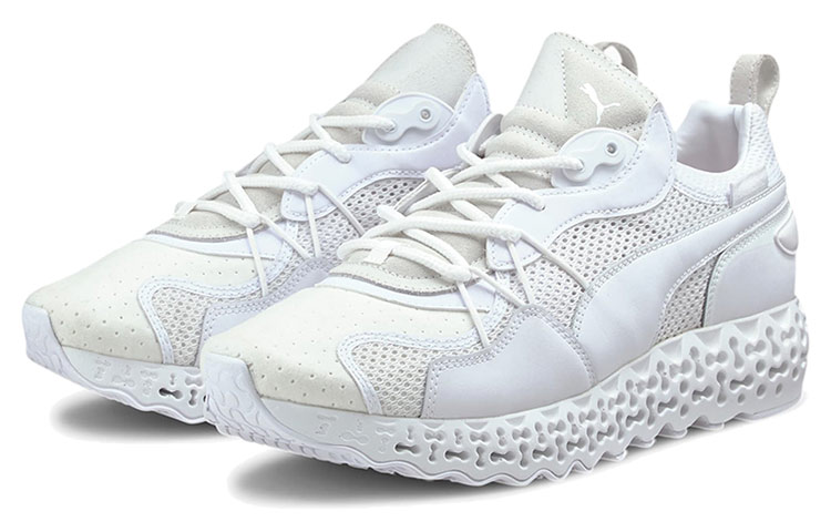 Lookbook Puma Calibrate Restored Base ''Triple White'' Bianco Totale 374144-03