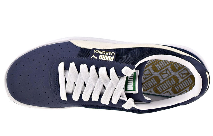 Lookbook 푸마 캘리포니아 빈티지 블루 화이트 (Puma 캘리포니아 VT 블루 화이트 is shorter if ok to abbreviate) 362434-01