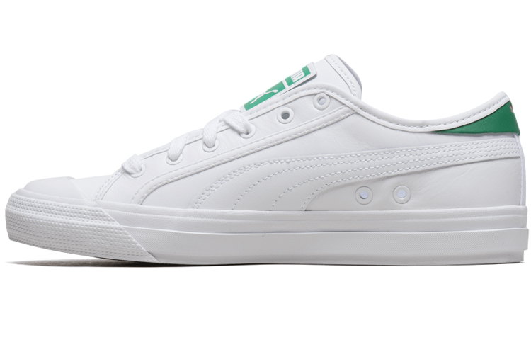 Puma Capri Leather White/Green 369244-06