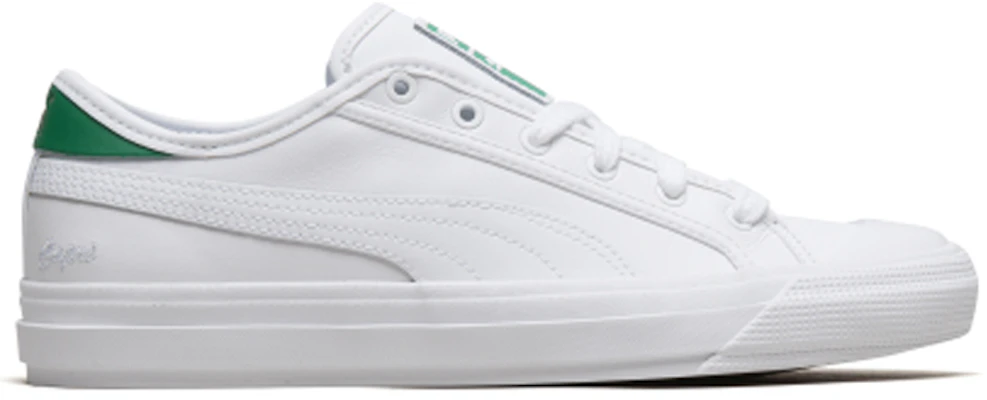 Puma Capri Leer Wit/Groen 369244-06 Order Puma Capri Leer Wit/Groen 369244-06