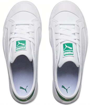 Puma Capri Leer Wit/Groen 369244-06 Shop Puma Capri Leer Wit/Groen 369244-06