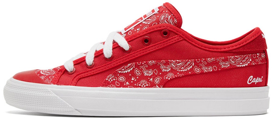 푸마 카프리 페이즐리 레드/화이트 (Puma Capri Paisley Red/White) 382350-02 Buy 푸마 카프리 페이즐리 레드/화이트 (Puma Capri Paisley Red/White) 382350-02