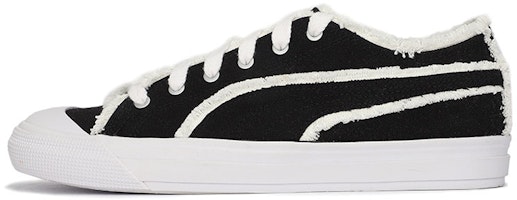 Puma Capri Raw Cut Board Shoes Black/White 381586-02 Puma Capri Raw Cut Board Shoes Black/White 381586-02