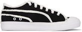 Order Puma Capri Kasut Papan Hitam/Putih Potongan Raw 381586-02