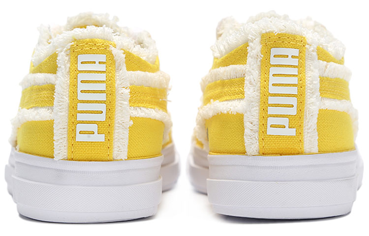 Lookbook プーマ Capri Raw Cut イエロー (Puma Capri Raw Cut イエロー) 381586-01