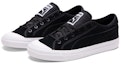 Lookbook Puma Capri Suede Low Tops Kasut Skate Retro Kasual Uniseks Hitam 369999-01