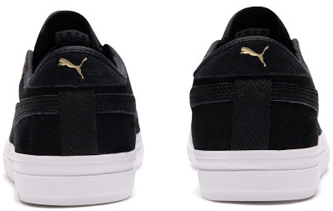 彪马Capri复古黑色绒面低帮休闲滑板鞋男女款 369999-01 Shop 彪马Capri复古黑色绒面低帮休闲滑板鞋男女款 369999-01