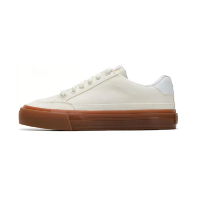 Puma Capris Leather Skateboarding Sneakers 'White'
