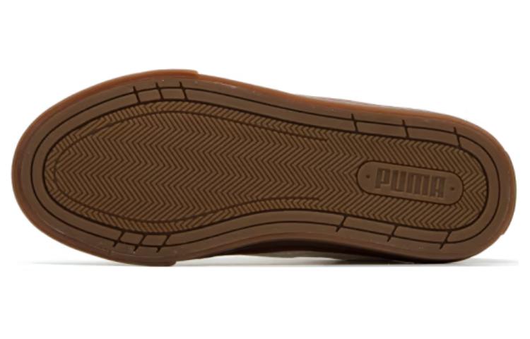 Shop 彪马Capris白色皮革滑板鞋 395020-16