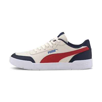 Puma Caracal SoftFoam Retro Colorblock Casual Skate Shoes Pink Blue Red
