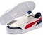 Puma Caracal SoftFoam Kasut Skate Retro Blok Warna Kasual Merah Jambu Biru Merah 369863-12