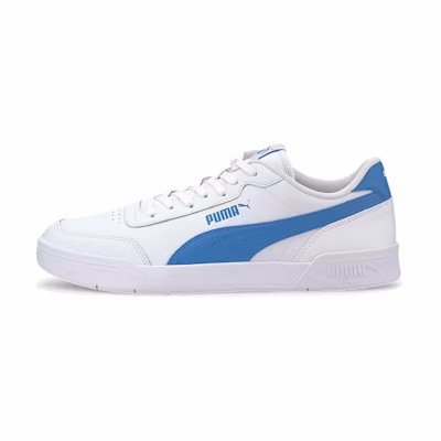 Puma Caracal SoftFoam Retro Low Top Casual Skate Shoes Unisex White Blue