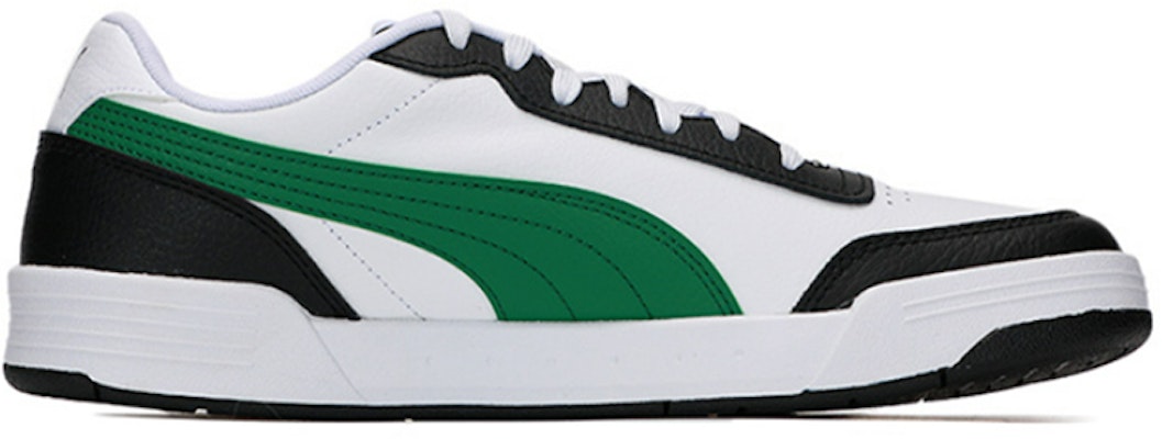 Puma Caracal Wear-resistant Lightweight Low Tops Casual Skateboarding Shoes Unisex White Green 369863-30 Order Puma Caracal Wear-resistant Lightweight Low Tops Casual Skateboarding Shoes Unisex White Green 369863-30