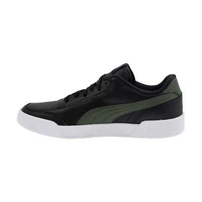 Puma Caracal Casual Board Shoes Black/Green/White