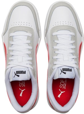Puma Caracal Sepatu Putih/Merah 369863-28 Shop Puma Caracal Sepatu Putih/Merah 369863-28