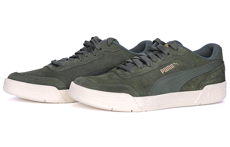 Puma Caracal Sd Retro Low Tops Casual Skateboarding Shoes Green 圖 3