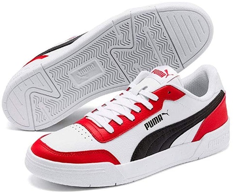 Puma Caracal SoftFoam Sepatu Kasual Putih/Merah 369863-14 Lookbook Puma Caracal SoftFoam Sepatu Kasual Putih/Merah 369863-14