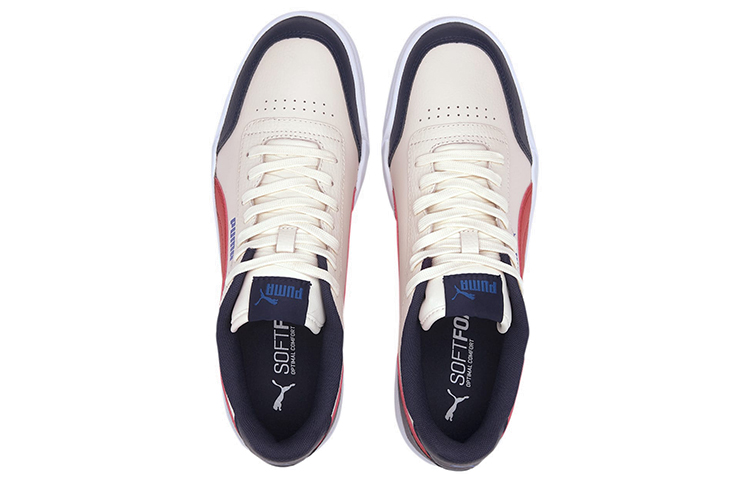 Shop Puma Caracal SoftFoam Retro Colorblock Casual Skate Schoenen Roze Blauw Rood 369863-12