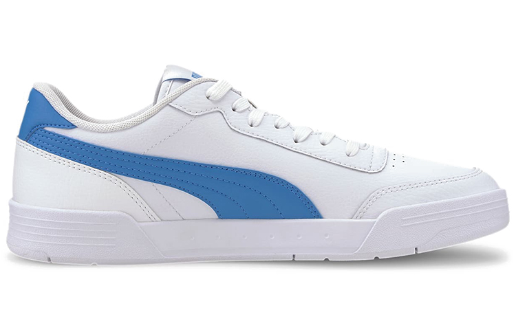Order Puma Caracal SoftFoam Scarpe Skate Basse Retrò Unisex Bianco Blu 369863-10