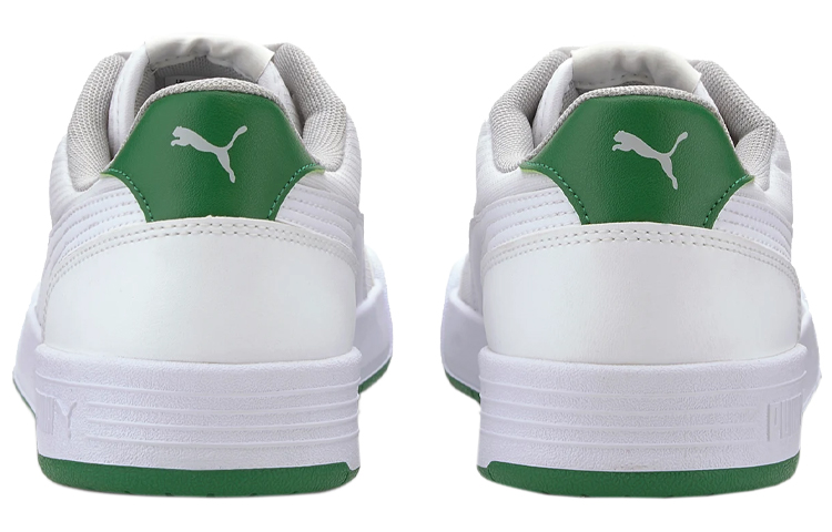 Shop プーマ カラカル スタイル 白/アマゾン緑 371116-04
