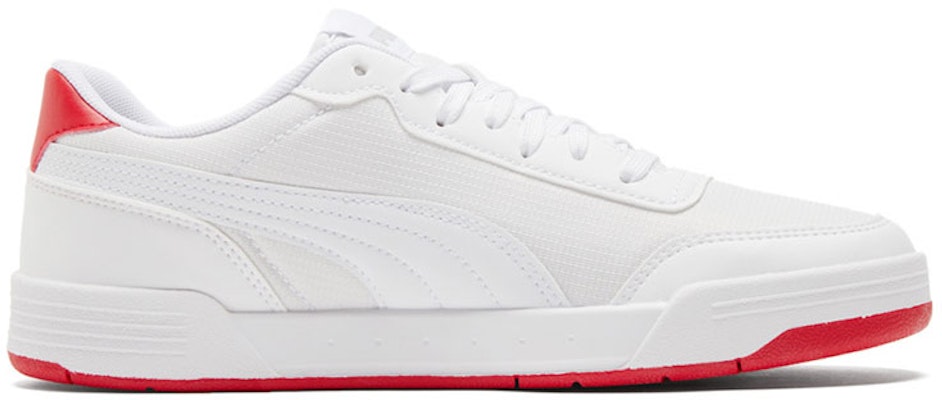 彪马 Caracal 风格运动鞋 白色/红色 371116-08 Order 彪马 Caracal 风格运动鞋 白色/红色 371116-08