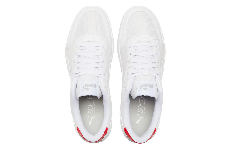 Puma Caracal Style Sneaker White/Red 圖 4