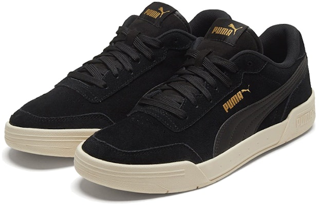 Puma Caracal Suede 'Black White Gold' 370304-12 Lookbook Puma Caracal Suede 'Black White Gold' 370304-12