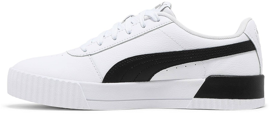 (Women) Puma Carina Leather 'White Black' 370325-21 Lookbook (Women) Puma Carina Leather 'White Black' 370325-21